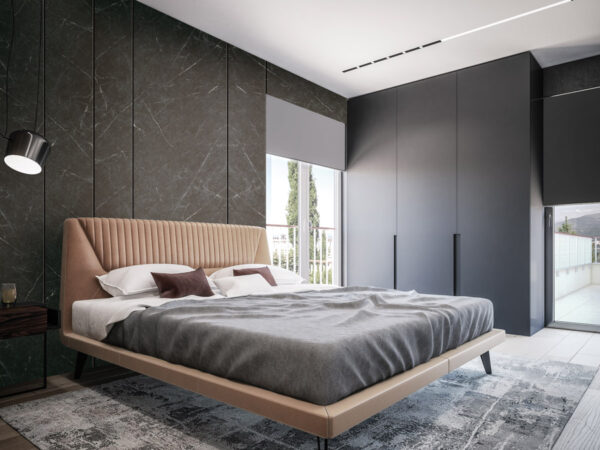 Structured marble dark